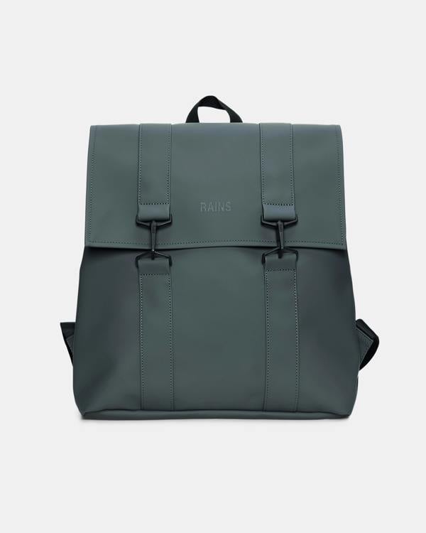 Rains Unisex MSN Bag - 153 Dark Grey | CHO | Designer Unisex Bags - 153 Dark Grey - One Size - 5715793036000