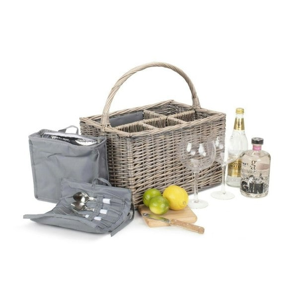 Drinks Wicker Basket