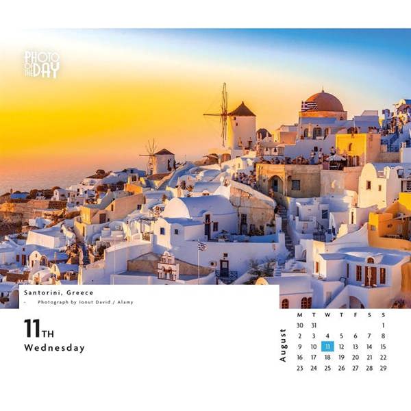 Photo Of The Day Desk Calendar 2027, Desk Calendars, Day To View, Natural World, Gift