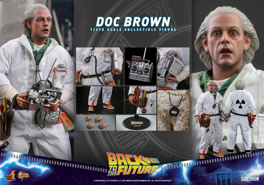 Hot Toys Back To The Future Doc Brown 1:6 Scale Hot Toys 909290