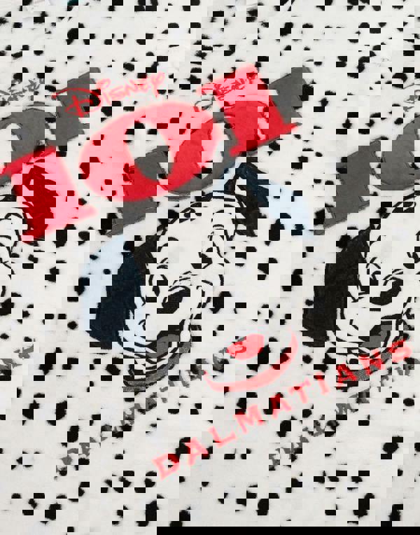 Disney Womens White 101 Dalmations Long Sleeve Long Leg Pyjama Set