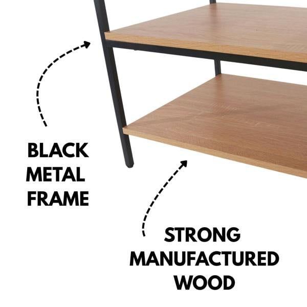 Core Products Kelly Open Wadrobe with Side Shelf Storage