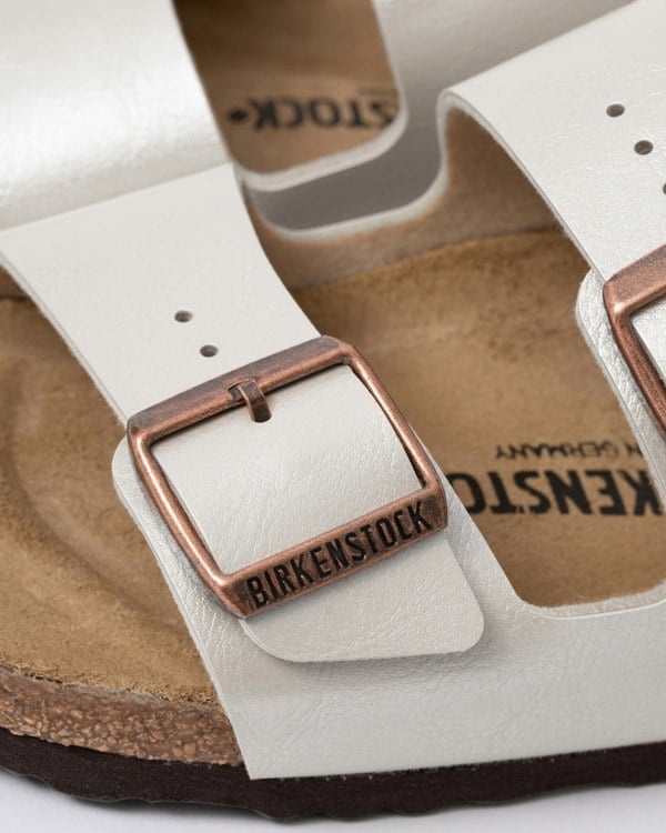 Birkenstock Arizona BF Womens Sandals - Graceful Pearl White