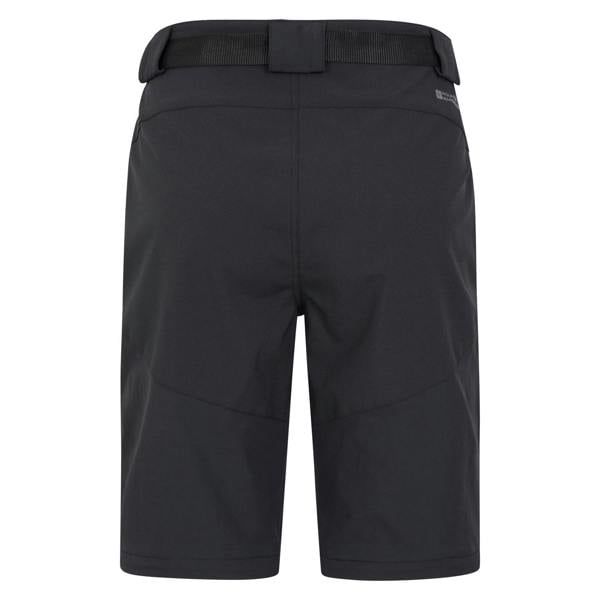 Mountain Warehouse Mens Forest Convertible Hiking Trousers - Black - 