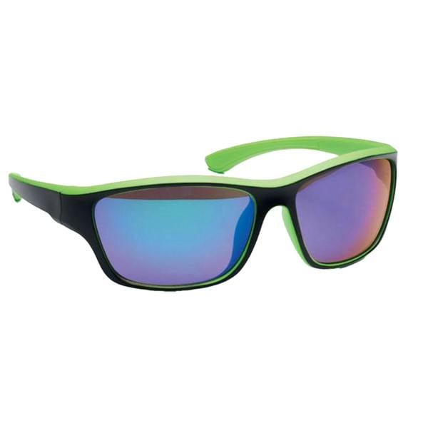 MidOcean Yuma UV Mirrored Sport Sunglasses - Lime - 