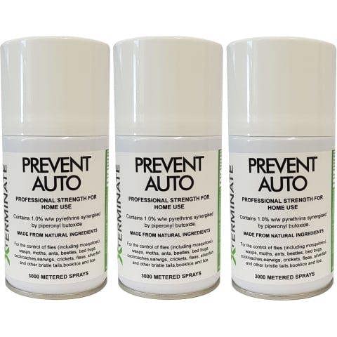 Xterminate Cluster Fly Killer Prevent Auto 250ml x3 For use with 270ml Programmable Dispensers