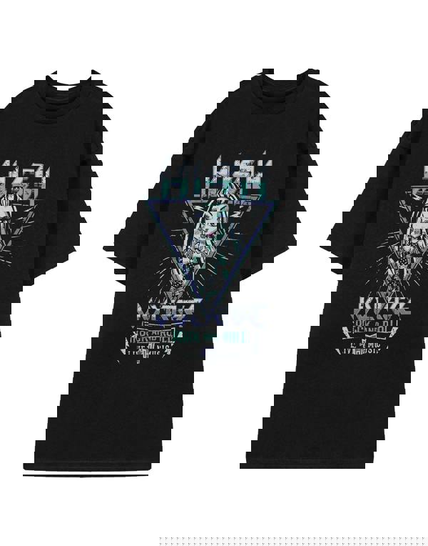 Monster High Womens Black High Voltage Short Sleeved T-Shirt