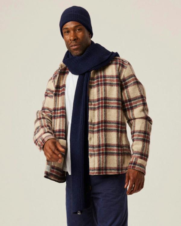 Peregrine  Porter Ribbed Scarf