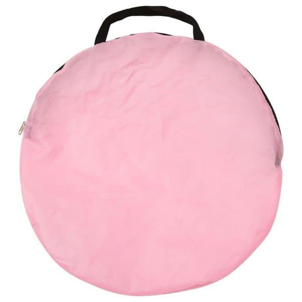 Berkfield Children Play Tent Pink 100x100x127 cm