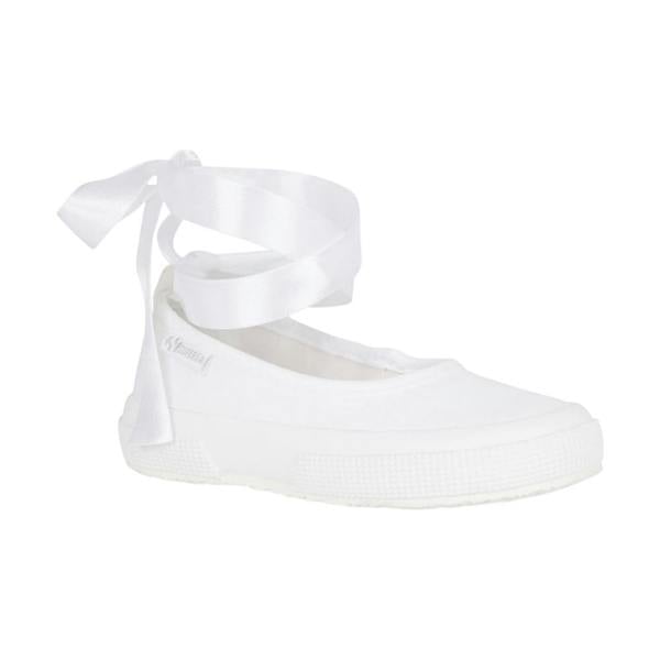 Superga Childrens/Kids 2259 Ballerina Trainers - White - 