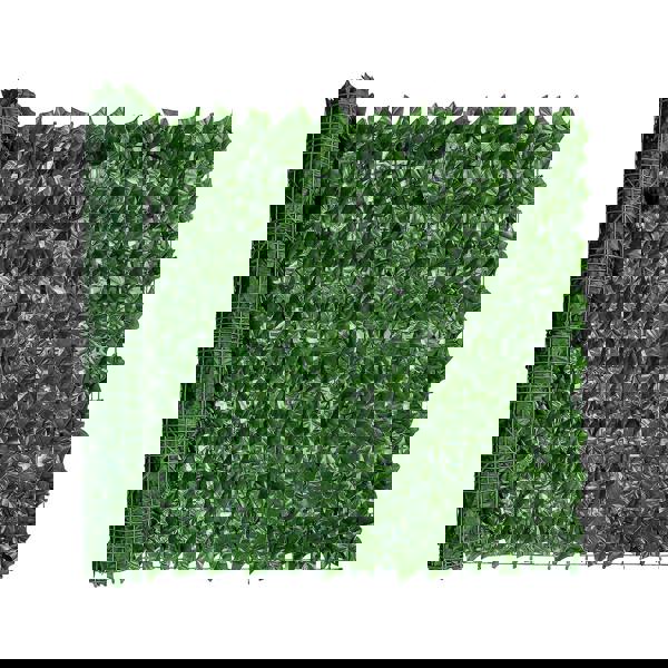 Gr8 Garden 3M Artificial Ivy Hedge Garden Fence Privacy Screen for Wall and Balcony