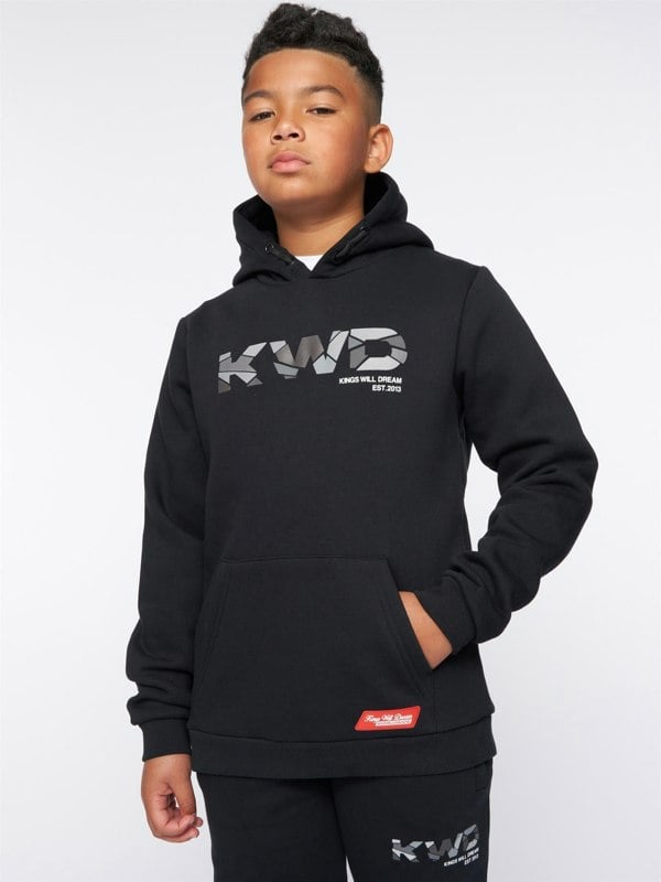 Kings Will Dream Fracture Hood Jet Black / Grey Reflective