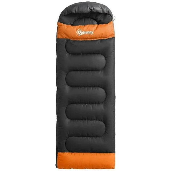 Sleeping Bag for Adults, Lightweight & Compact Sleeping Bag, 3 Seasons, Grey