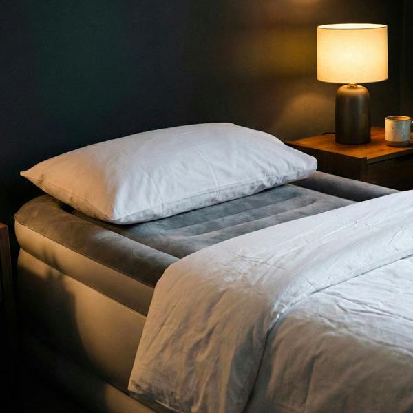 Huddle Never Deflate™ Air Mattress with Patented Dual Pump - Single