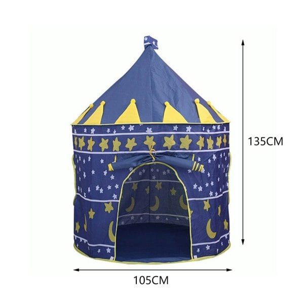 Star and Moon Round Kids Playhouse Home Toy Living and Home