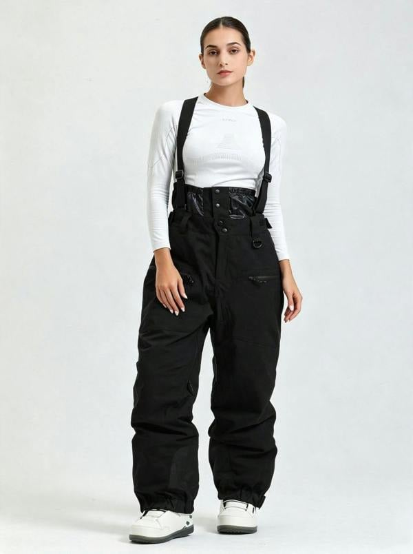 Anniou Women's Suspender Ski Bib Pants