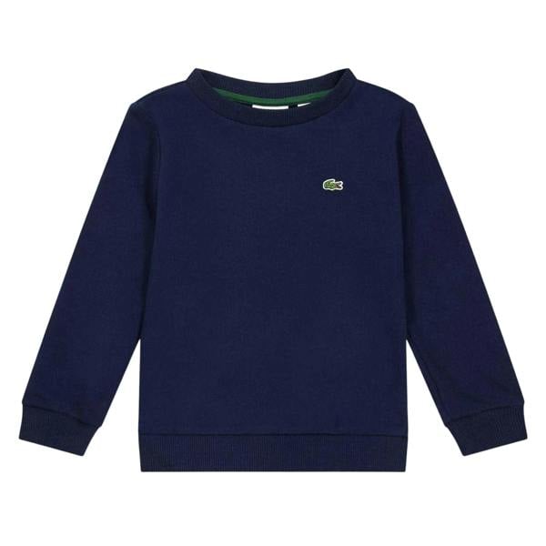 Lacoste Childrens/Kids Embroidered Logo Crew Neck Sweatshirt - Marine Blue - 