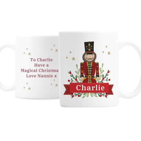 Personalised Memento Company Personalised Christmas Nutcracker Mug