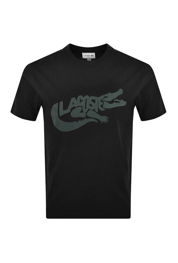 Lacoste Classic Fit Printed Cotton T-Shirt
