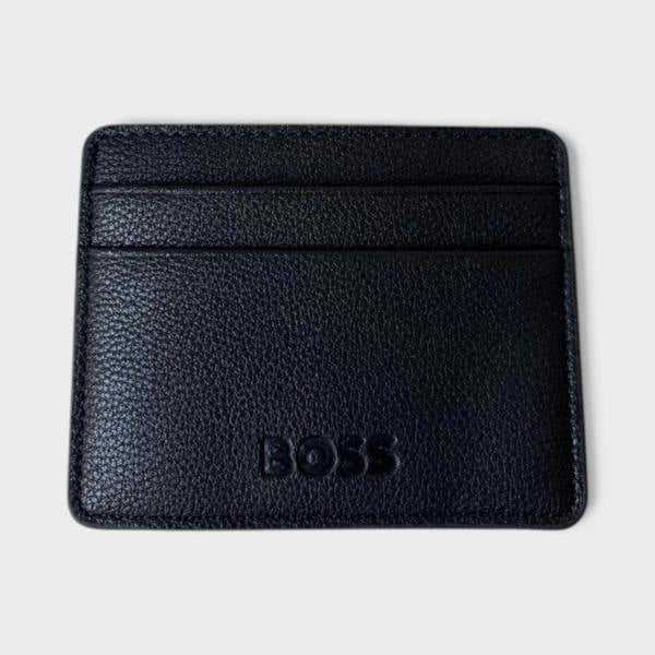 Hugo Boss Logo Card Holder Black
