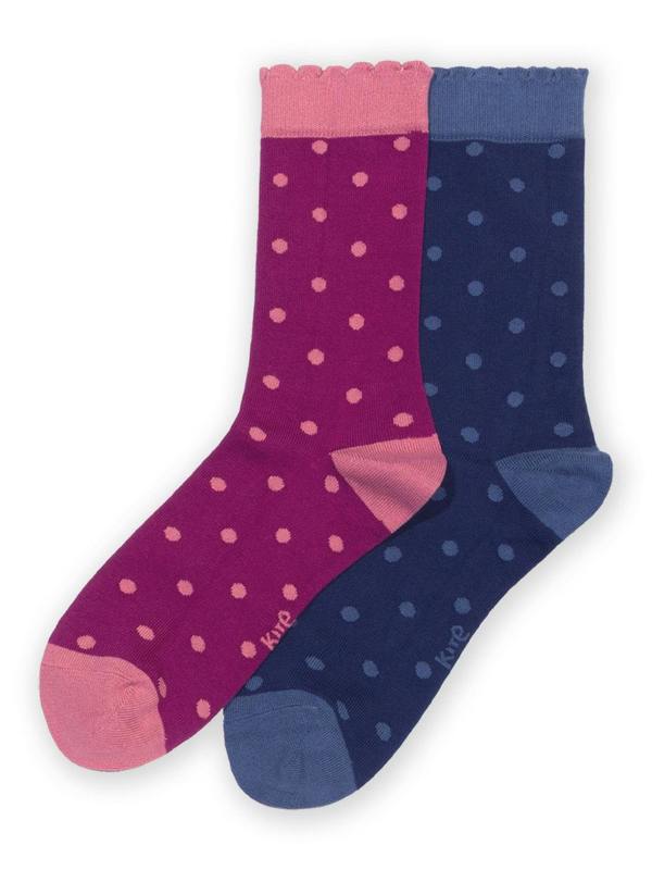 Kite Womens Organic Tonal Spot Socks