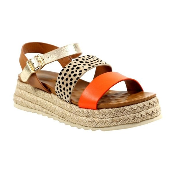 Lunar Women's Summer Sandals - Orange