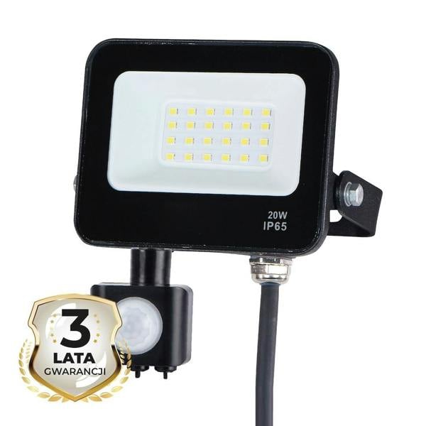 Milagro LED floodlight 20W 4000K PIR