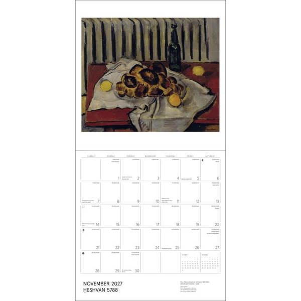 Religion The Jewish Museum Calendar 2027, Wall Calendars, Month To View, Lifestyle, Gift