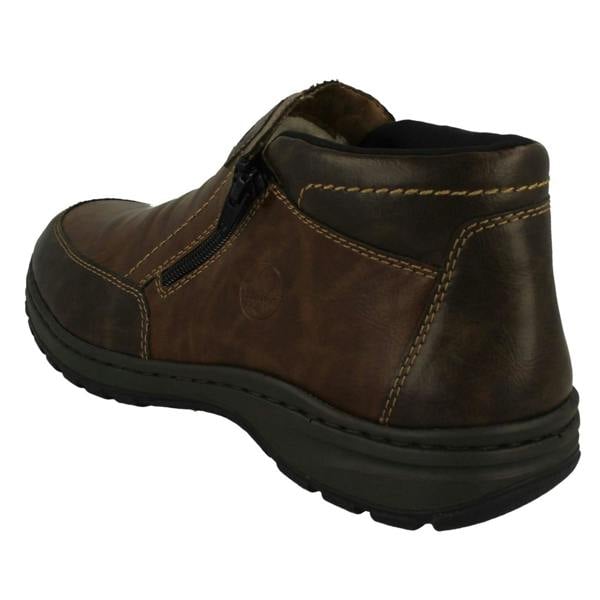 Rieker Mens Rieker Warm Lined Wide Fit Ankle Boots 03352