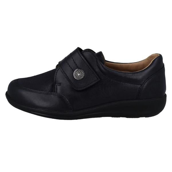 DB Shoes Ladies DB Shoes 2V Fitting Flat Shoes Ember
