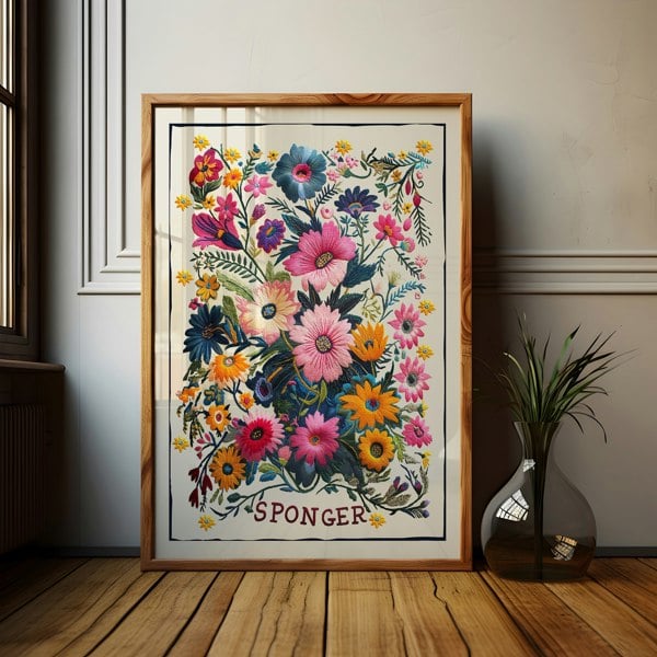 Love Frankie Sponger Art Print - Framing Options Available