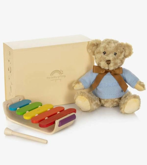 The Baby Gifting Company Baby Boy Music Gift Set