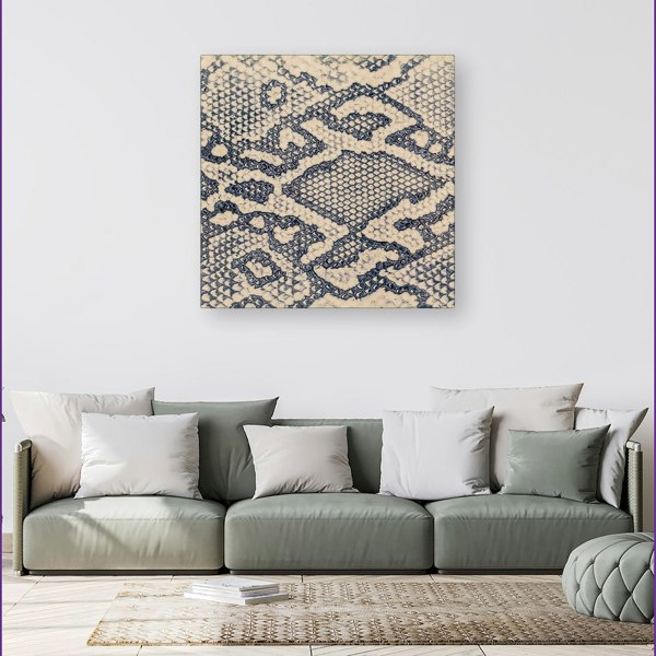 Warren Reed Snake Skin Canvas