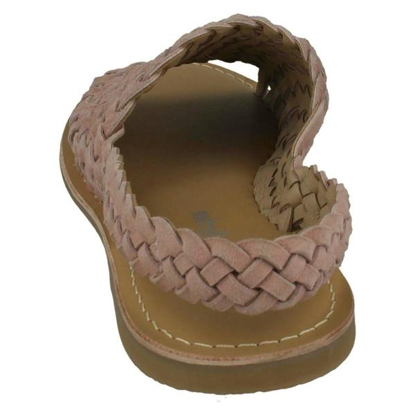 Leather Collection Ladies Leather Collection Slingback Sandals F00214