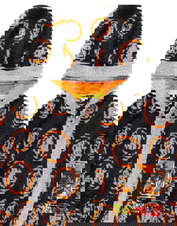 Dragon Ball Z Goku Family Symbol MensBlack Bathrobe