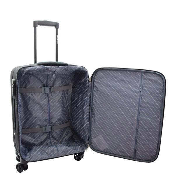 Snowball Lightweight Soft Cabin Suitcase 4 Wheel Luggage Travel