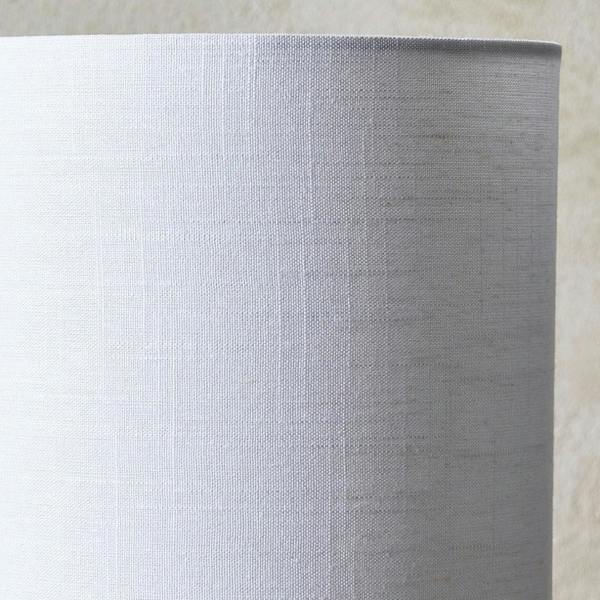 Emmy Satin Nickel and Clear Glass Table Lamp