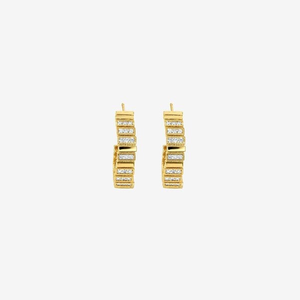 Uchi & Soto Kin Stacked Gold Hoops