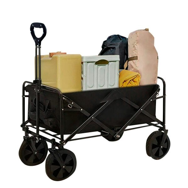 Neo Foldable Collapsible Garden Festival Cart - Black