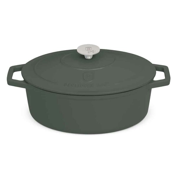 Berlinger Haus Oval roaster,cast iron Berlinger Haus BH6545 Matte Green