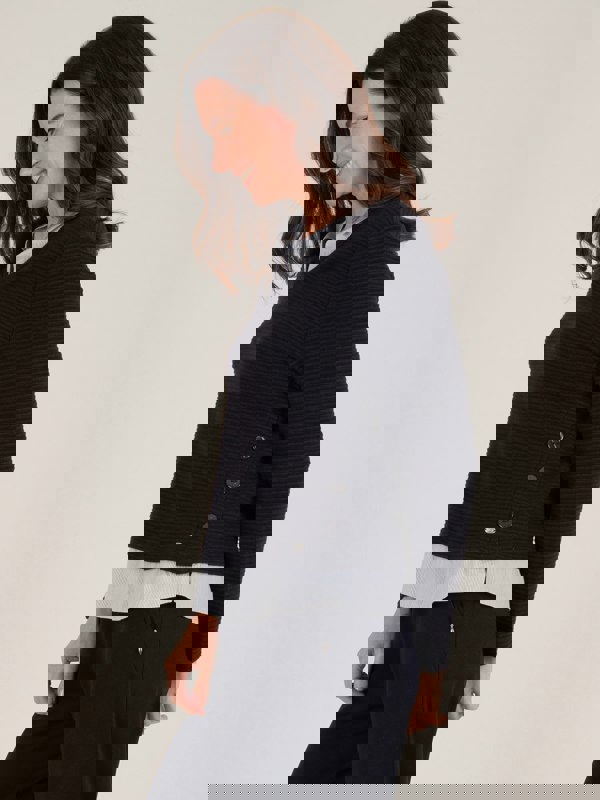 TIGI-Wear Shirt Detail Jumper