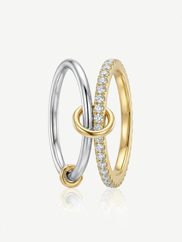 MUCHV Interlocking Two-Tone Ring