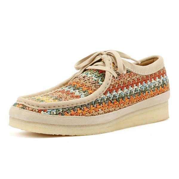 Clarks Originals Wallabee Raffia Men's Multicolour Shoes