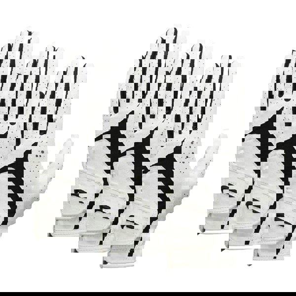 Nike Dura Feel X Golf Gloves (Pack of 3) - White/Black