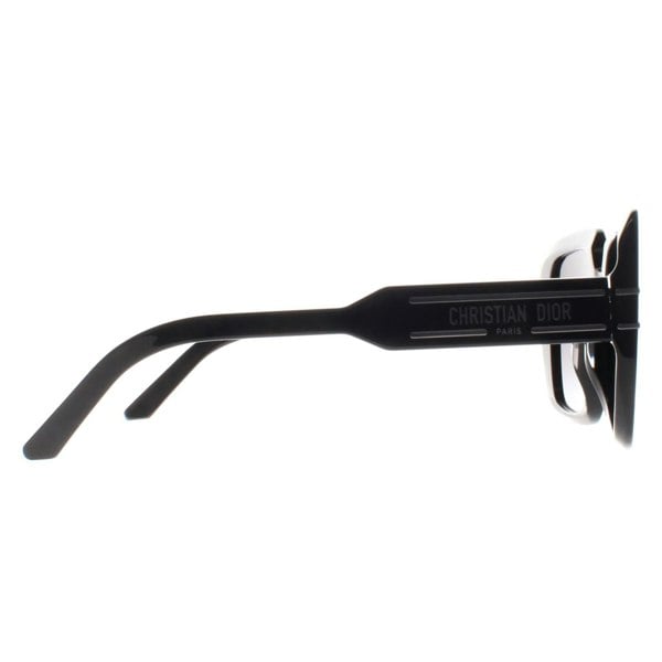 Dior Sunglasses DiorSignature S11I 14A1 Shiny Black Smoke Gradient