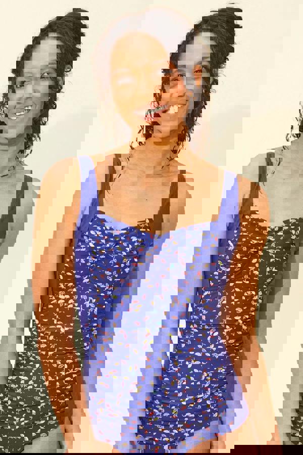 Parasol Print Swimsuit