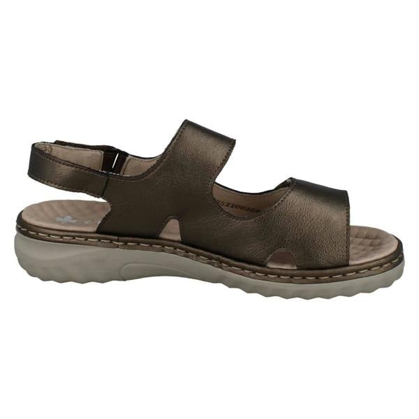 Rieker Ladies Rieker Adjustable Back Sandals 60462