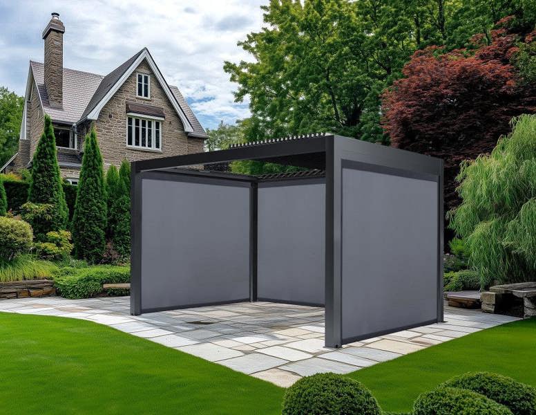 Ocean Designs Aviero 3m x 4m Retractable Free Standing Pergola