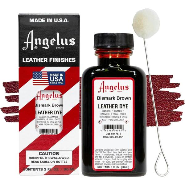 Angelus Leather Dye - Permanent Deep Penetrating Colour Change 3oz