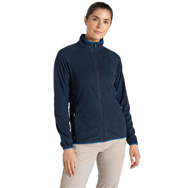 Craghoppers Womens/Ladies Belfairs Nosilife Full Zip Golf Fleece - Blue Navy - 
